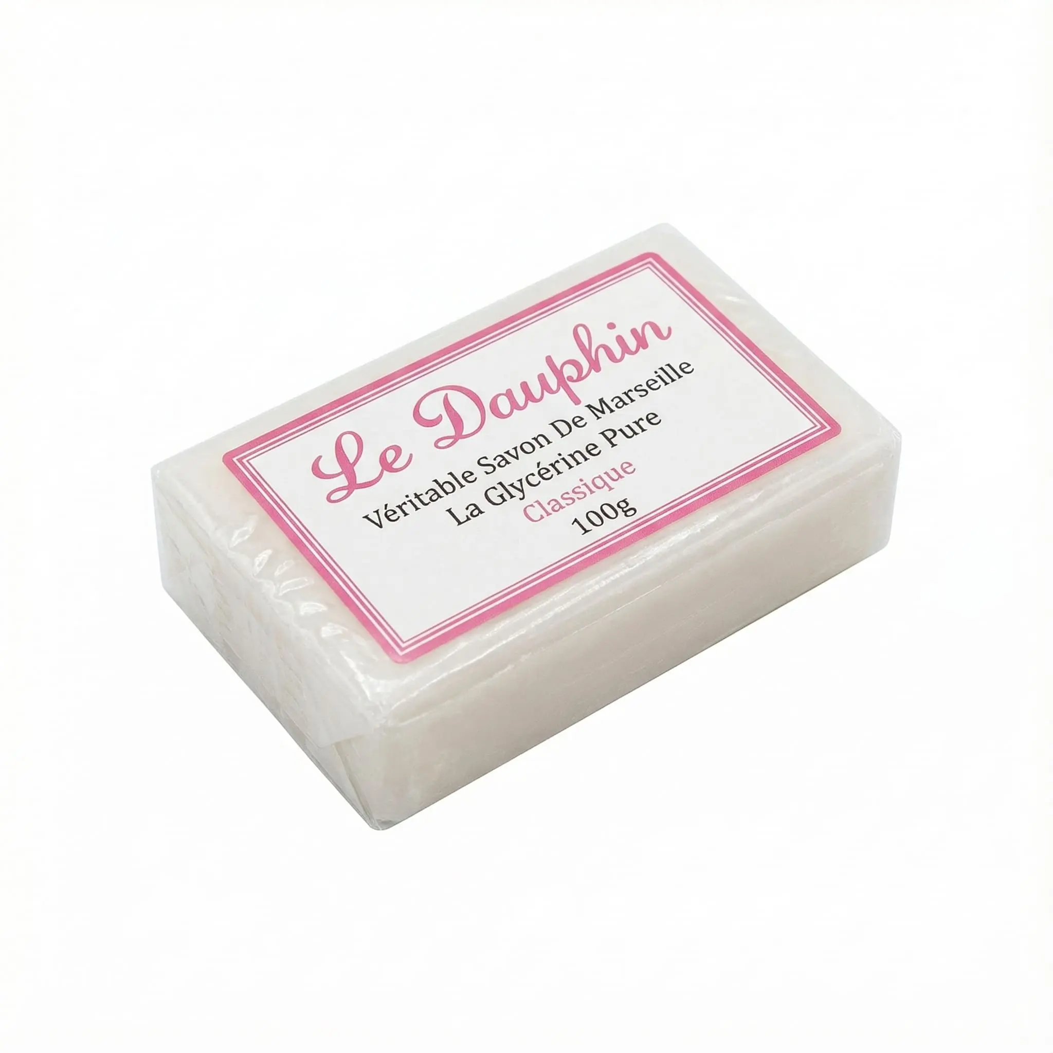 savon classique en pain blanc pour la toilette